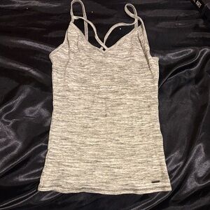Women's  green and grey Strappy Top
